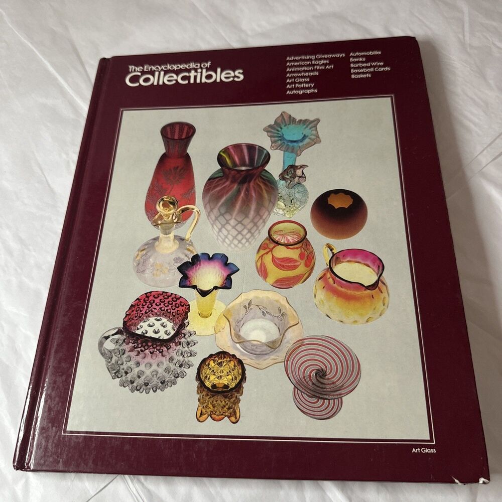 The Encyclopedia of Collectibles Time Life Books Art Glass Automobilia Autograph